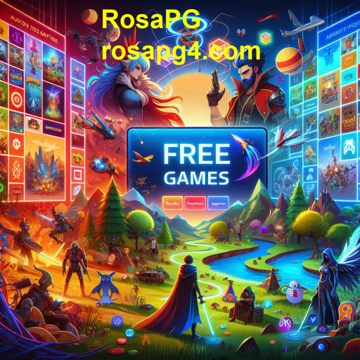 A Revolução dos Jogos Grátis: Explorando a Categoria 'Grátis' no RosaPG